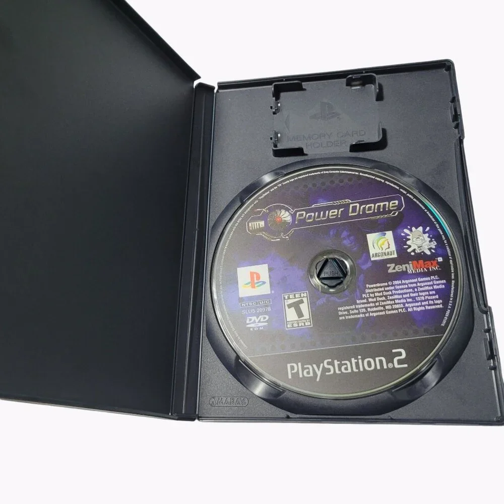 Power Drome Sony Playstation 2 PS2 Video Game Includes Case No Manual